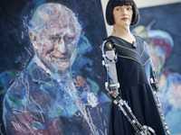 Humanoid robot Ai-Da that sold first robot art at auction for over $1 million now says it's not aiming to ‘replace human artists’ | Fortune