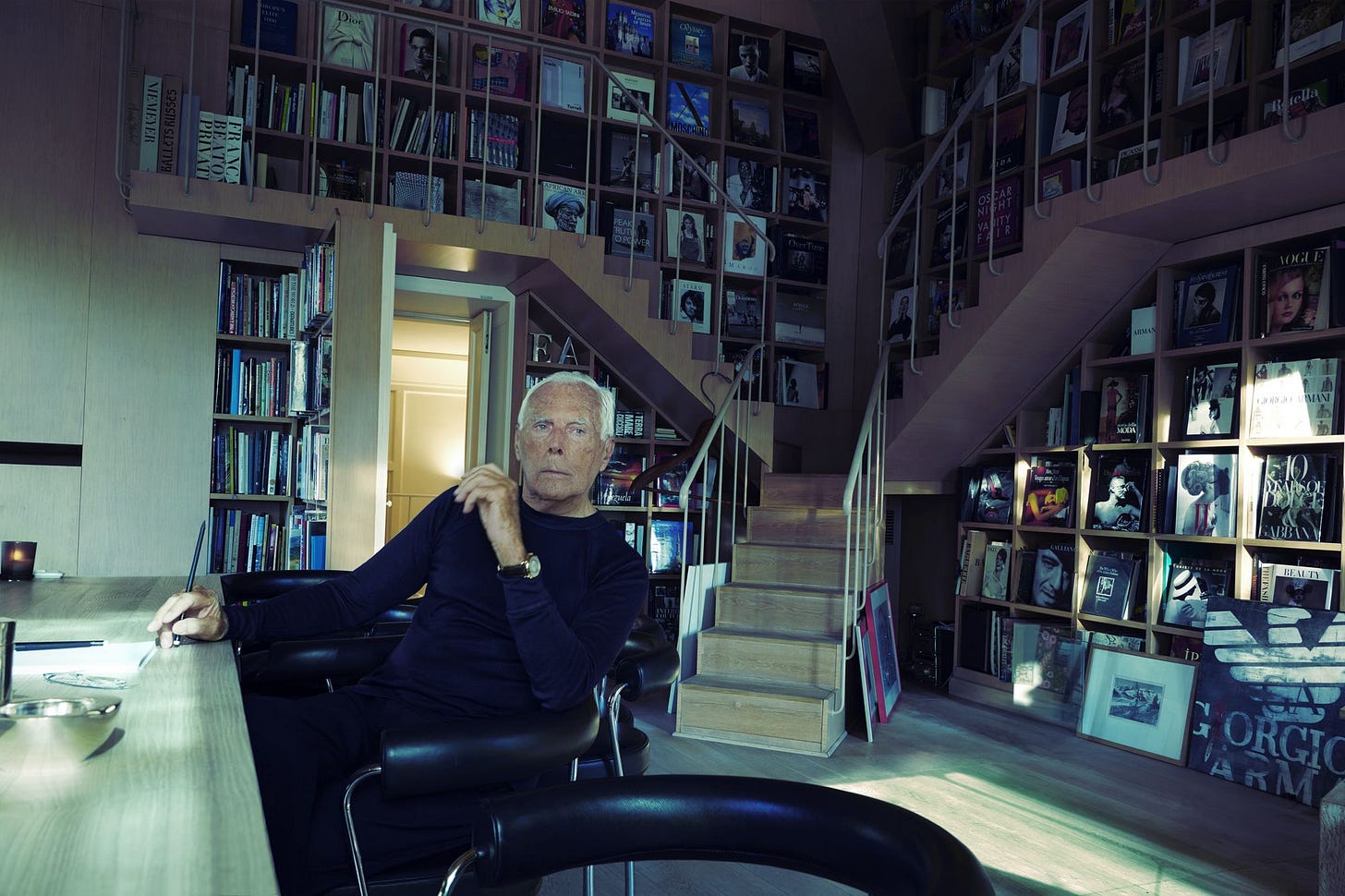 Giorgio Armani in Milan.