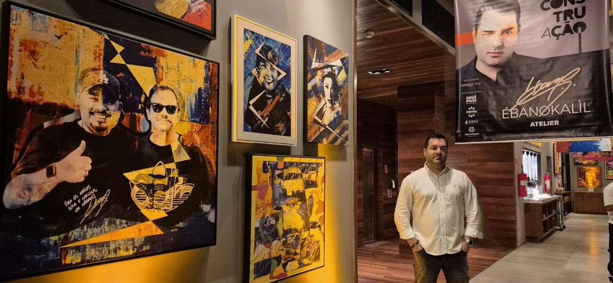 Canopy by Hilton São Paulo Jardins recebe exposição DesconstruAção, do artista  Ébano Kalil - Jornal do Brás
