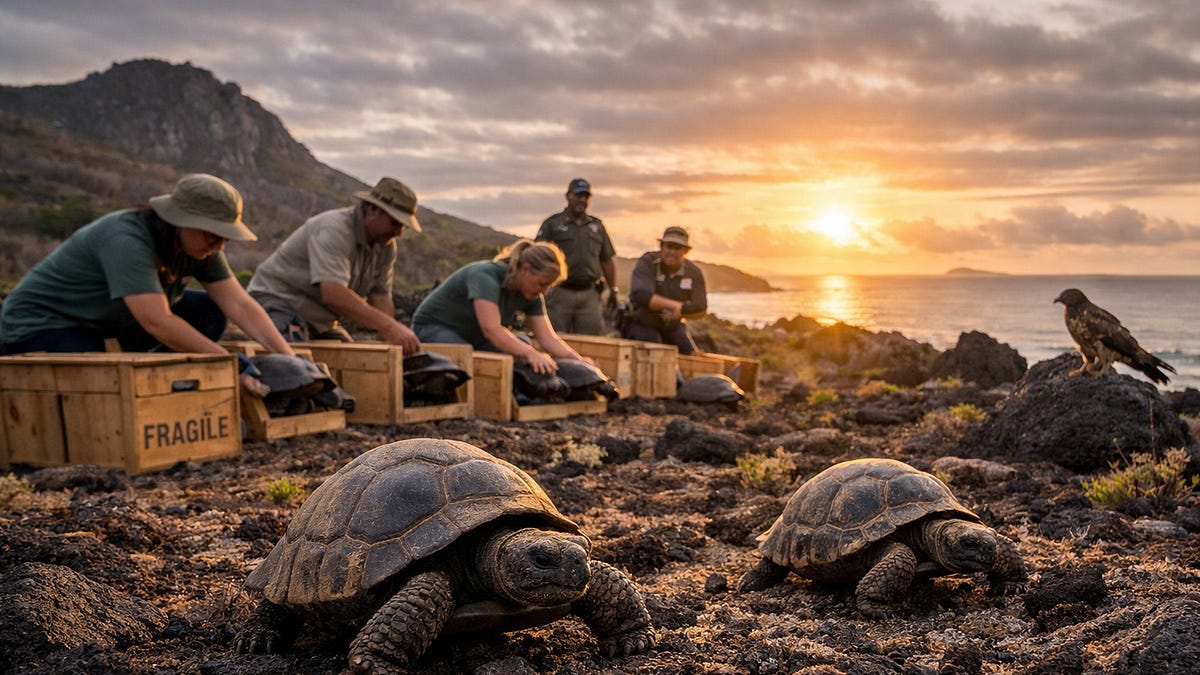 Turtle Riot Formation Not to Be Dramatic, But I’d Follow These Tortoises Into War