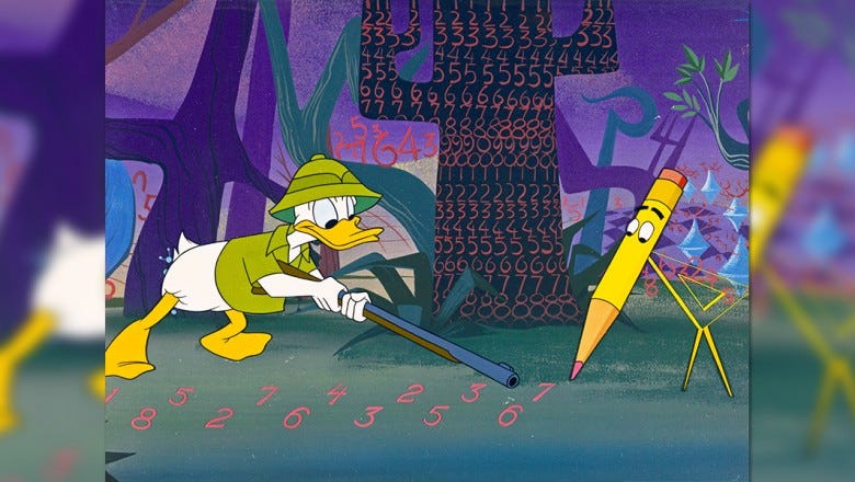 Doing the Math: Donald in Mathmagic Land - D23