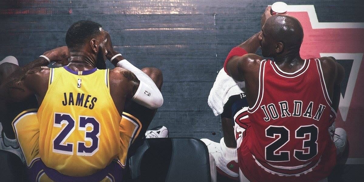 Michael Jordan vs. Lebron James - by KNS Media - KNS Sports
