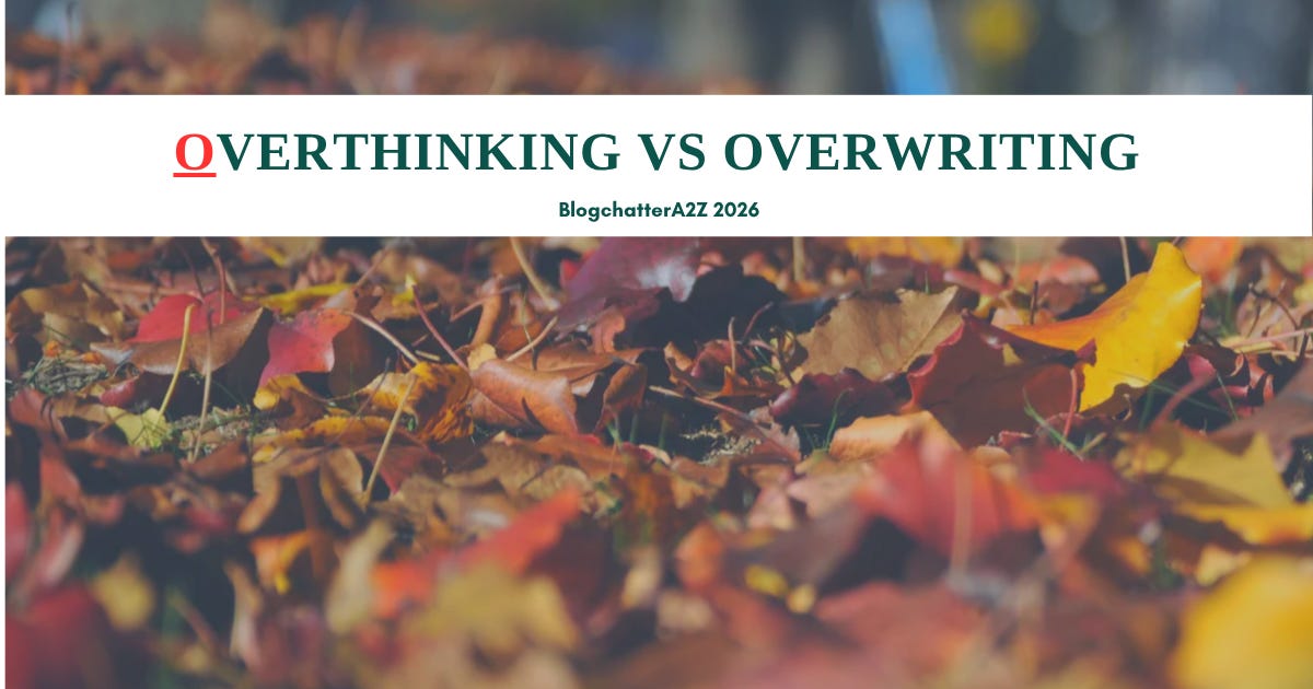 Overthinking vs Overwriting: The Quiet Tug of War No One Talks About