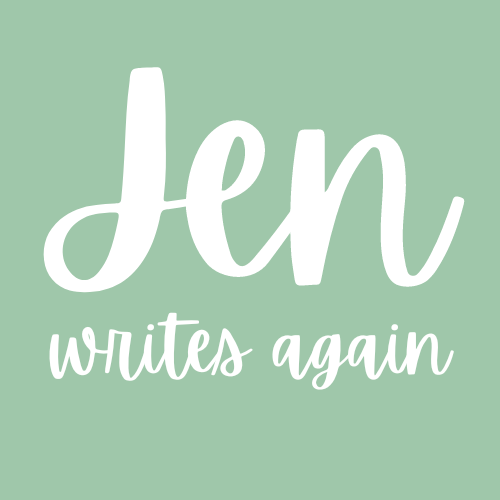 Jen Writes Again  logo