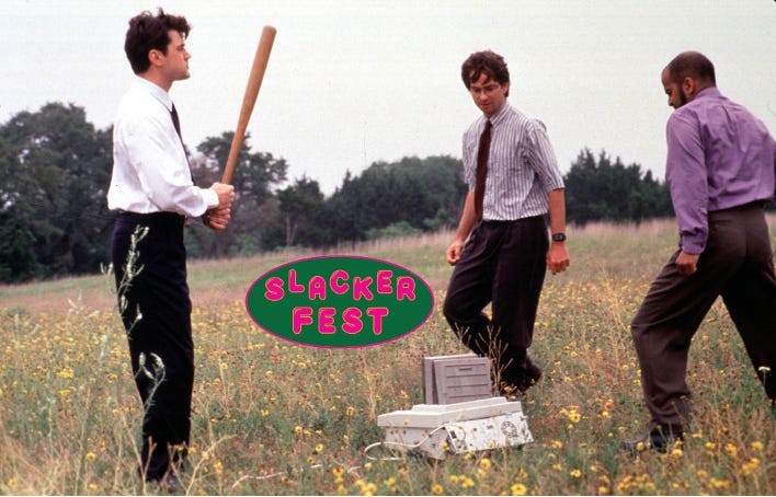Slacker Fest: Office Space - by L. Vago - Big Quit Energy