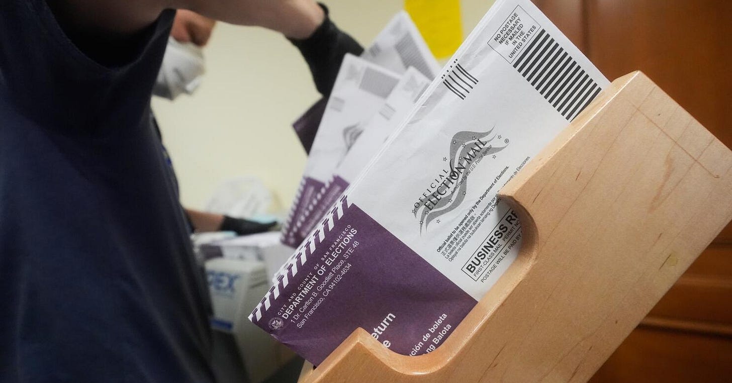 Trump signs executive order limiting mail-in ballots; California leaders  say they'll fight - Los Angeles Times