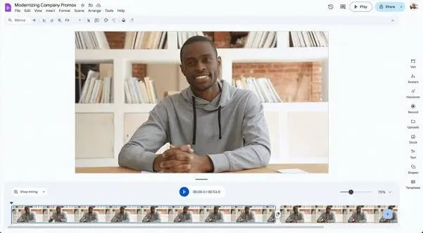 Google Vids: dirección de avatares por prompt, generación de video con Veo 3.1 y música con Lyria 3, integrado con Google Classroom