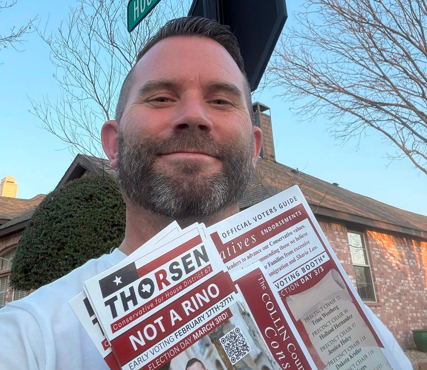 May be an image of text