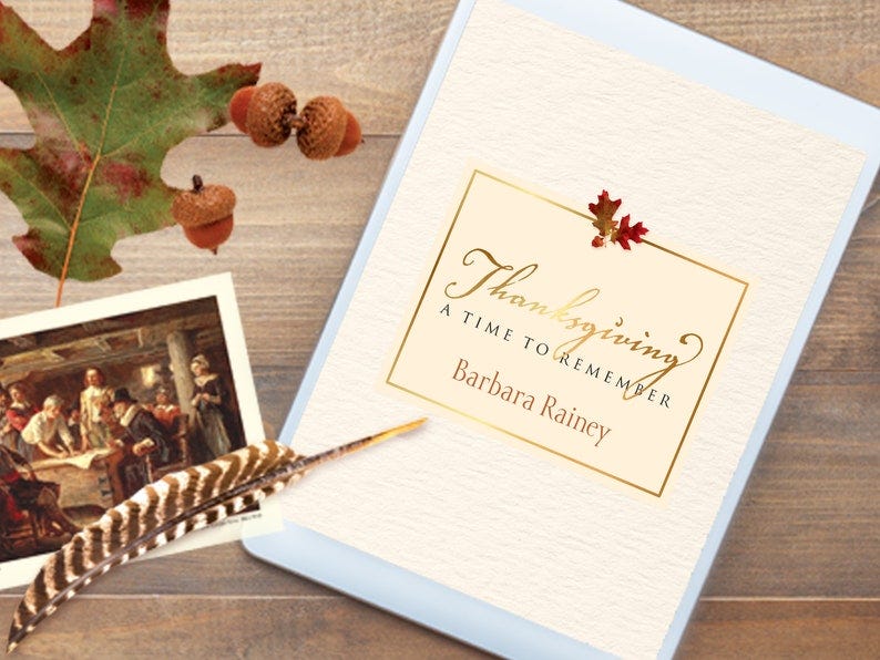 Thanksgiving A Time to Remember eBook image 1