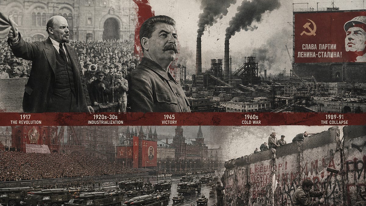 The Rise and Fall of the Soviet Union: From Lenin's Revolution to ...