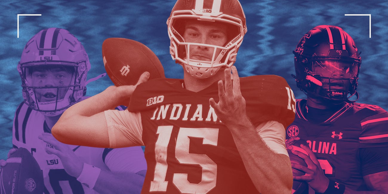 Weighted On-Target Percentage: 2026 NFL Draft QB charting database