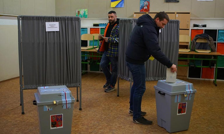 Retired general Pavel wins Czech presidential election