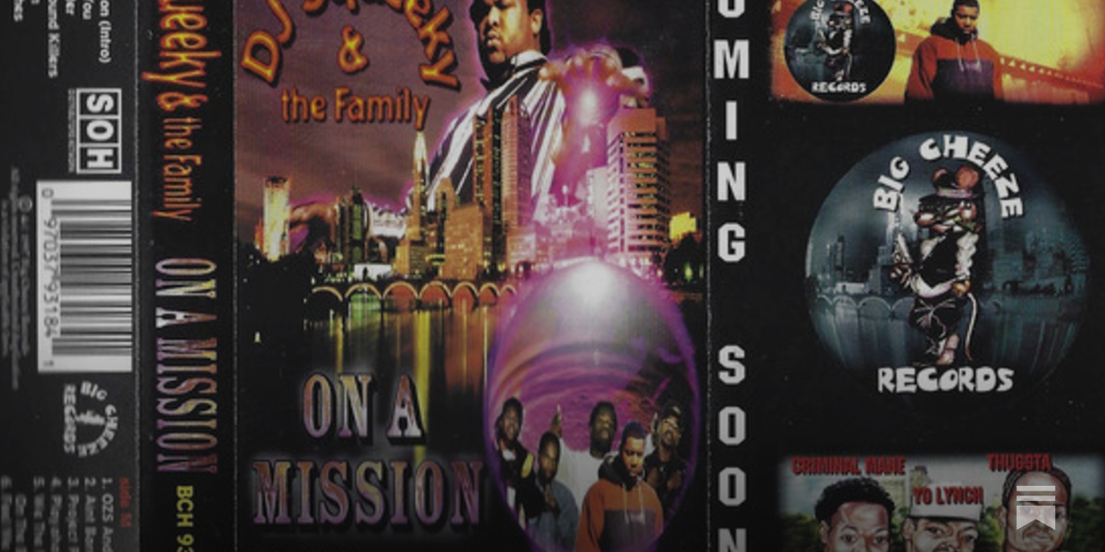 OG盤 DJ Squeeky On A Mission G-RAP DJ Squeeky & Tha Family – During The Mission – CD (Album), 2000