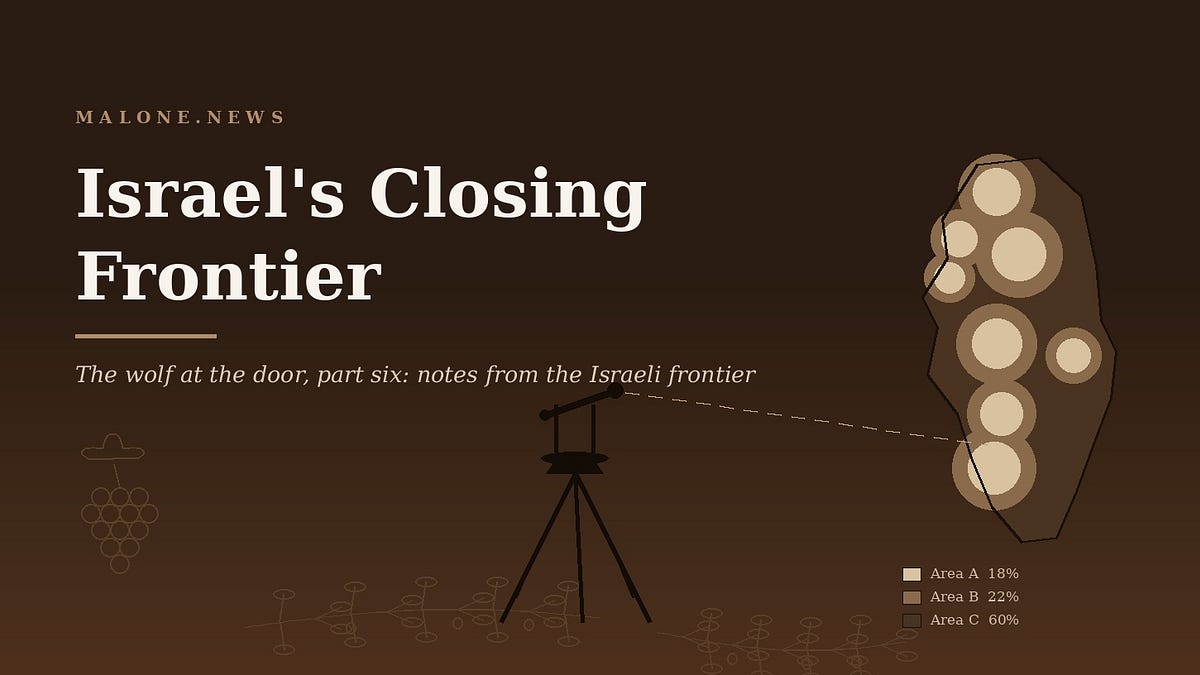 Israel&rsquo;s Closing Frontier