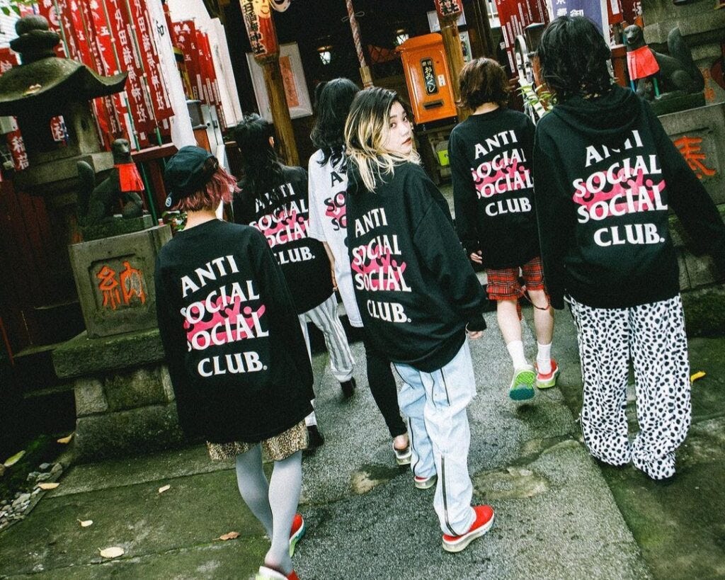 Anti Social Social Club Is Acquired By Marquee Brands | SNOBETTE