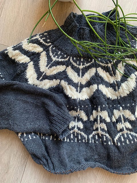 The Polina Pullover by Teti Lutsak - by Jane Carr