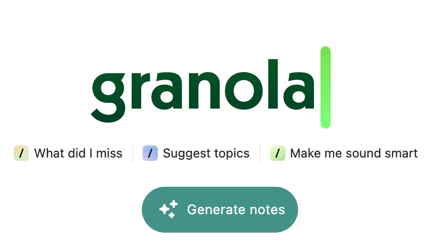 How Granola AI helped me stop taking notes and sound smarter during  meetings and interviews | by Blanca Serrano Marco | Bootcamp | Medium