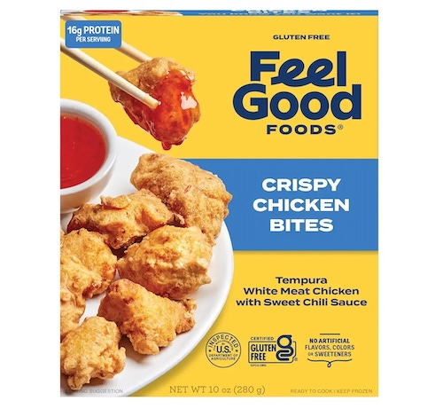 Feel Good Foods Tempura Chicken Bites with Sweet Chili Sauce Feel Good Foods Tempura Chicken Bites with Sweet Chili Sauce