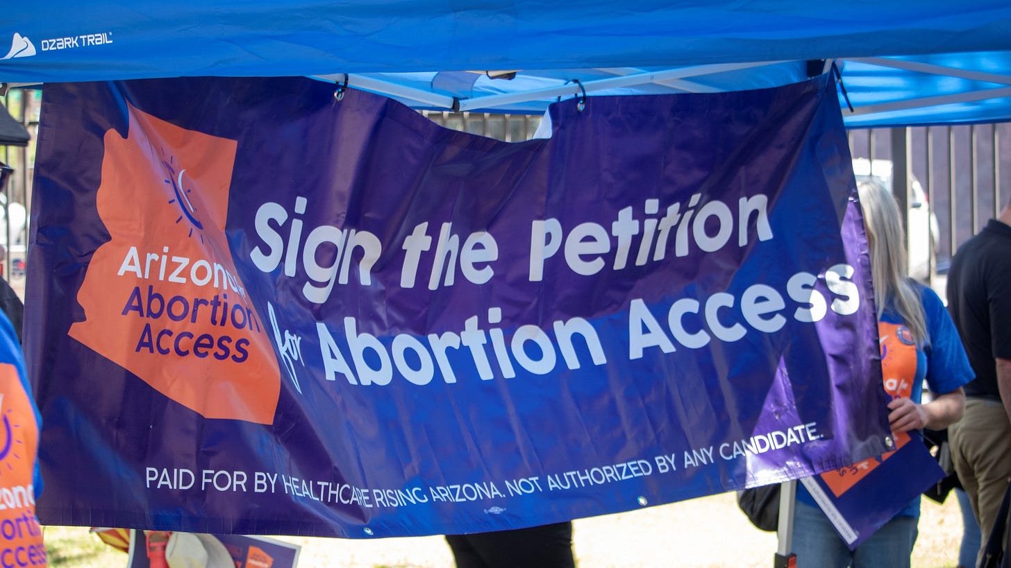 Abortions will be banned in Arizona after the Supreme Court upholds an 1864  law • Source New Mexico