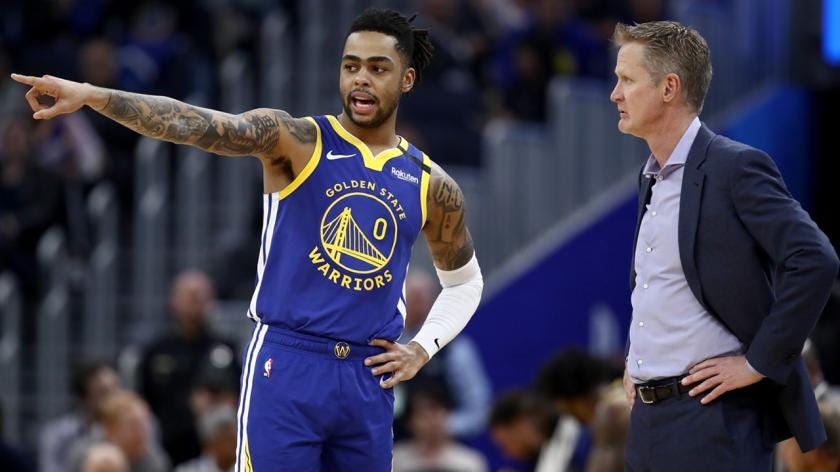 Why D'Angelo Russell didn't take it personal when Warriors traded him - NBC  Sports RSN