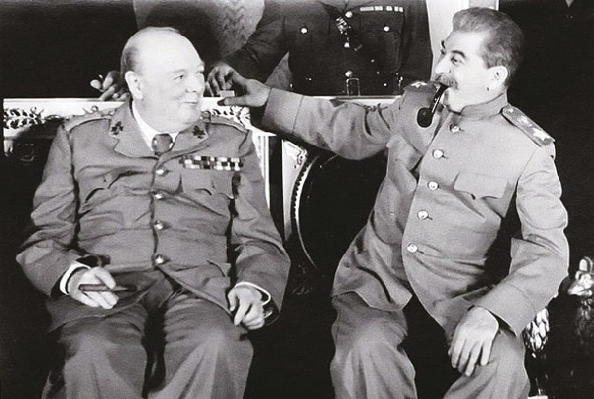 Churchill and Stalin: an unlikely alliance – The Past