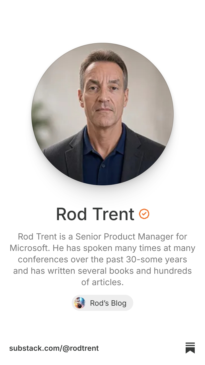Rod Trent | Substack