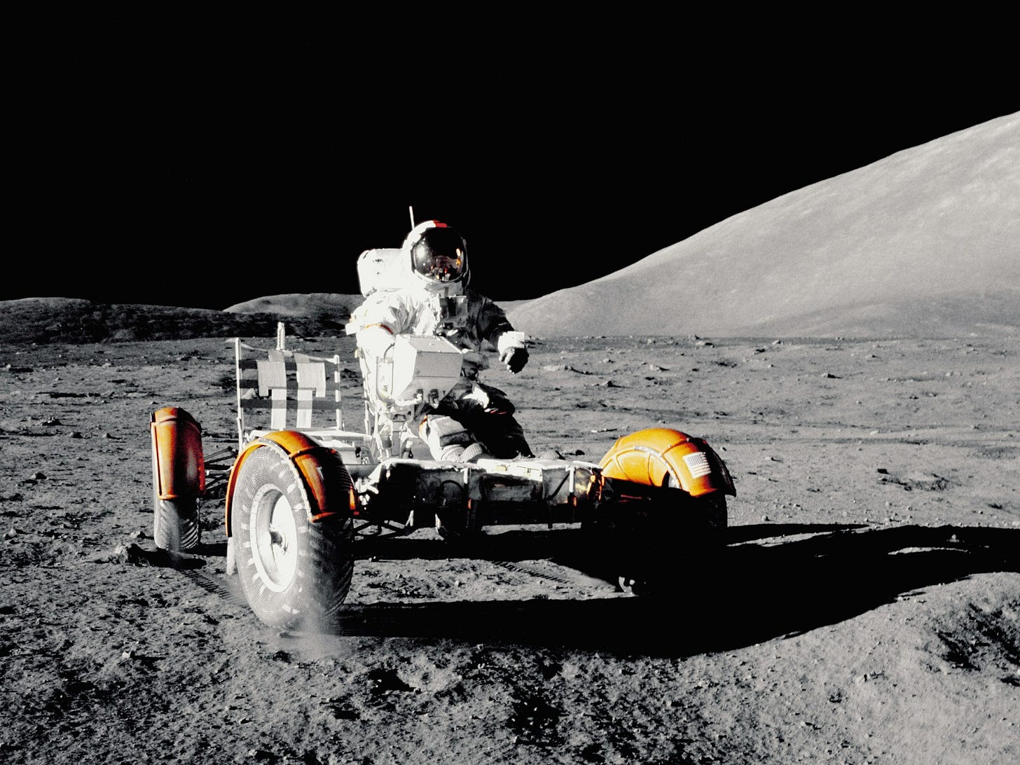 Apollo 17 astronaut Gene Cernan in 1972
