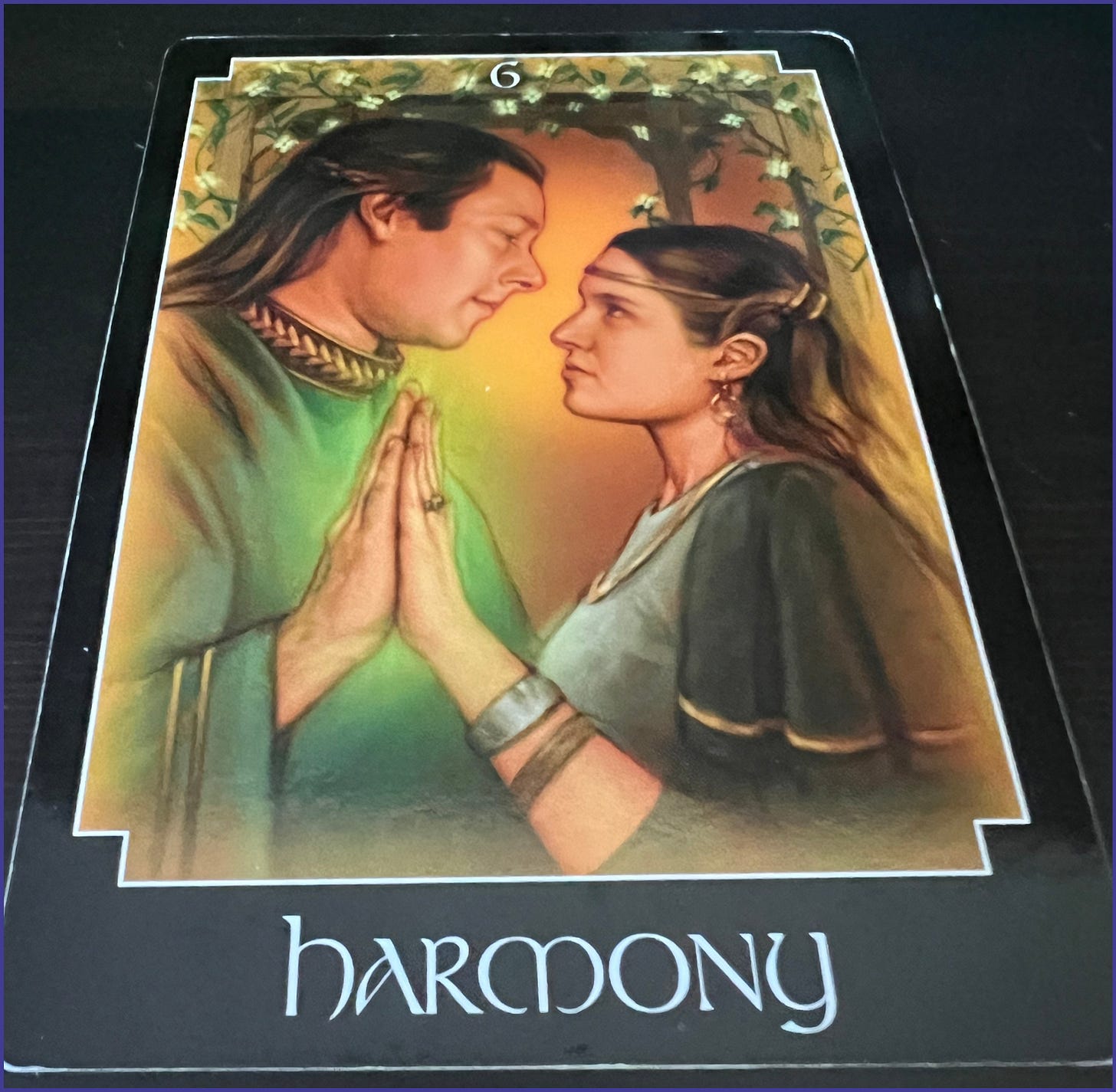 The Harmony (the Lovers Card) Card