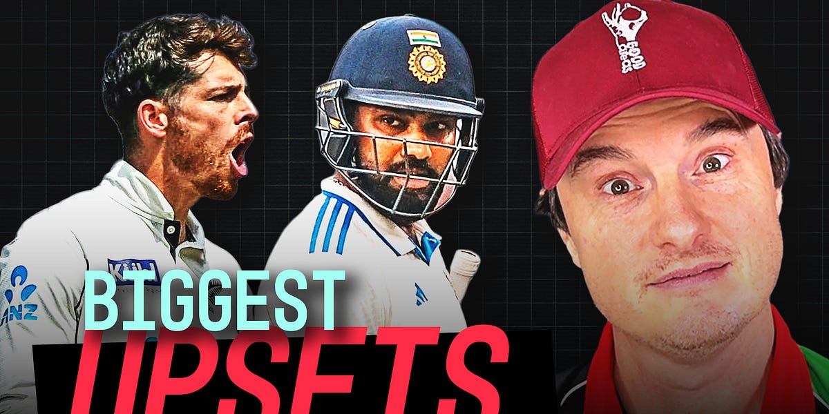 What are the biggest upsets in Test history?