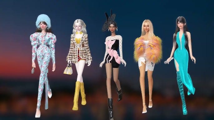 ZEPETO in Paris_#zepetocreators #emilyinparis #zweave #virtualfashion  #digitalfashion #3dfashion