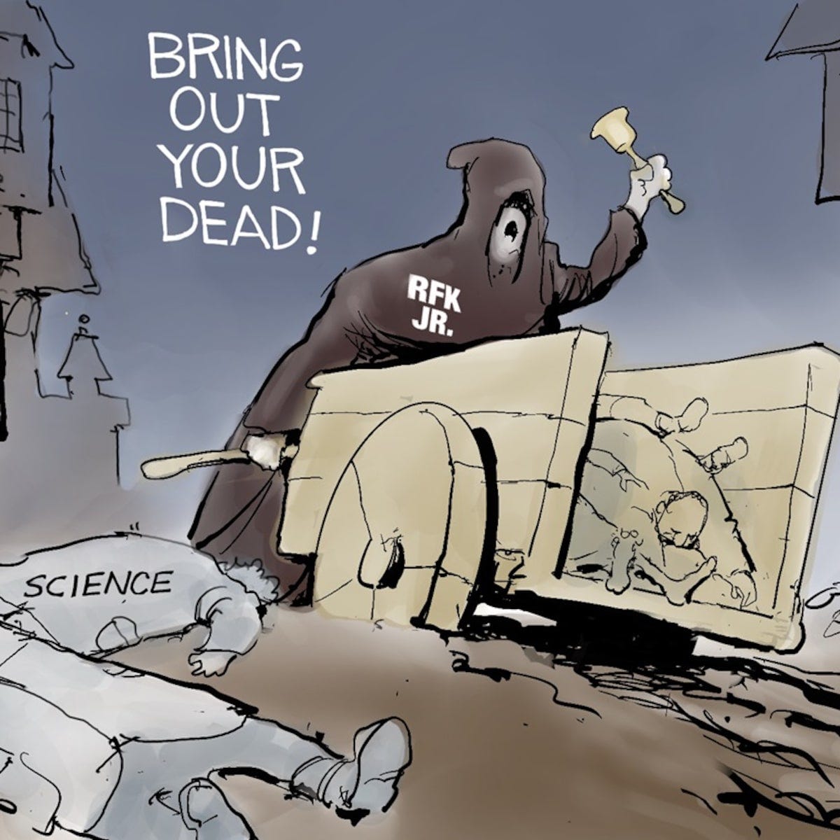 Editorial cartoon: RFK Jr. appointment Editorial cartoon: RFK Jr. appointment