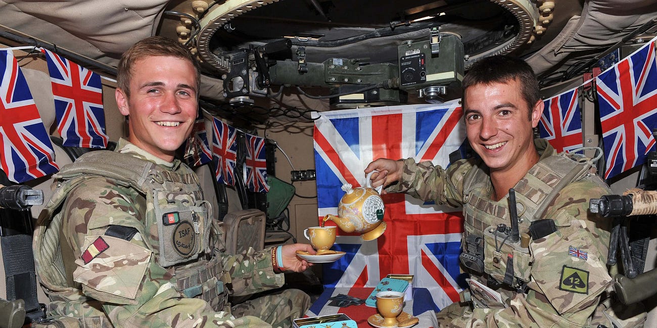 The British Perfected the Art of Brewing Tea Inside an Armored Vehicle