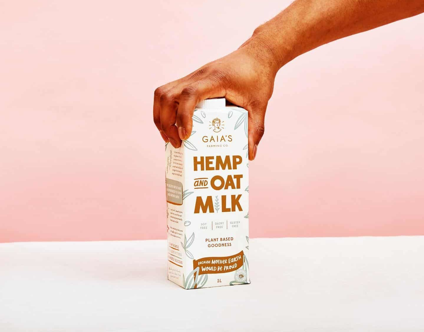 Gaia's Farming Co. Raises £550K for Sustainable Hemp M*lk - vegconomist -  the vegan business magazine