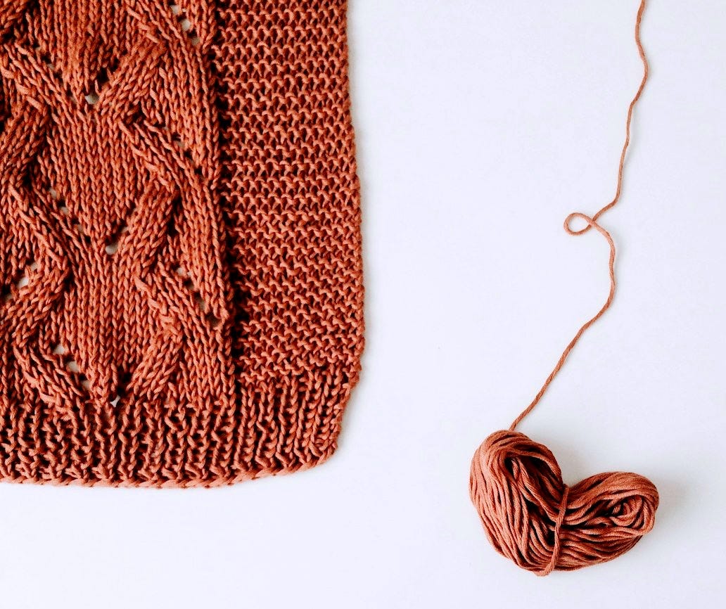 brown knit