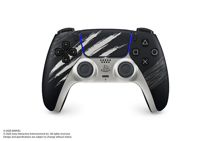 Marvel's Wolverine DualSense controllers
