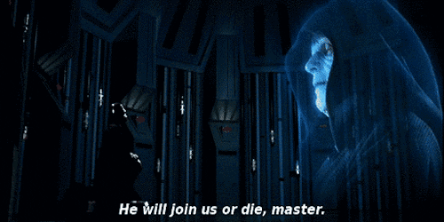 Image result for he will join us or die