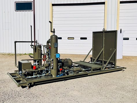 wellhead vapor recovery unit