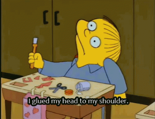 Simpsons Ralph GIF - Simpsons Ralph Mistake GIFs
