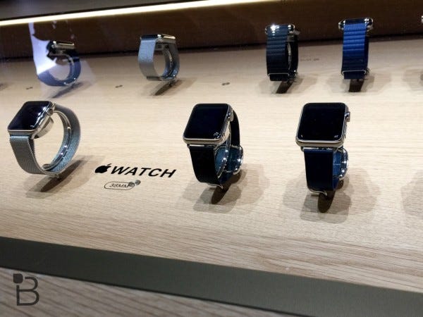 apple watch launch day with no lines 2015 apple watch launch day with no lines 2015