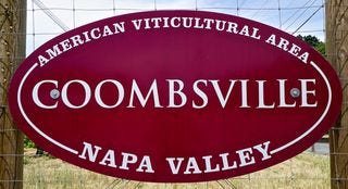 CU Coombsville sign CU Coombsville sign