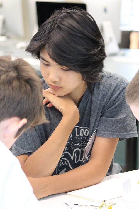 Photos and activities from the Family Math Afternoon!