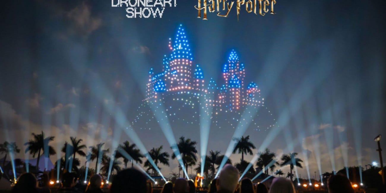 Drone technology to make modern Hogwarts spectacle