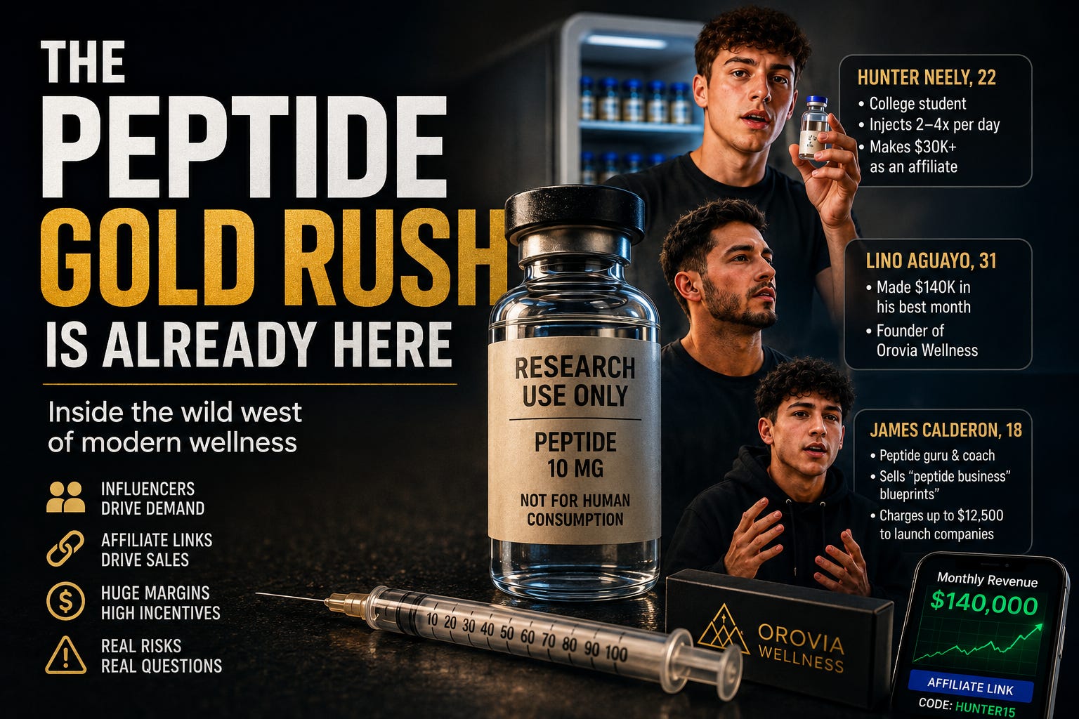 The Peptide Gold Rush Is Already Here