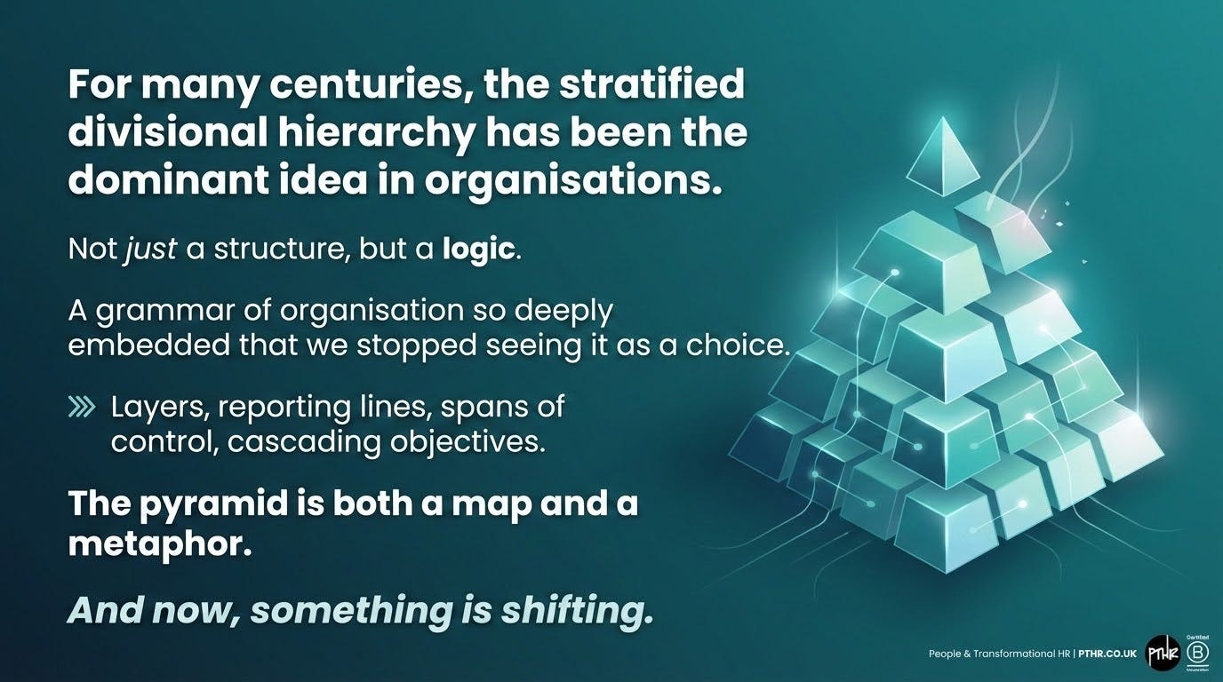 The Polymorphic Organisation - Part XXVIII - De-Stratification.