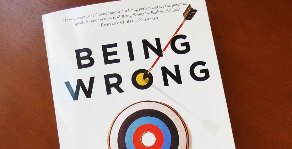 Wellesley Orientation Common Reading Selection: Being Wrong | Wellesley  College