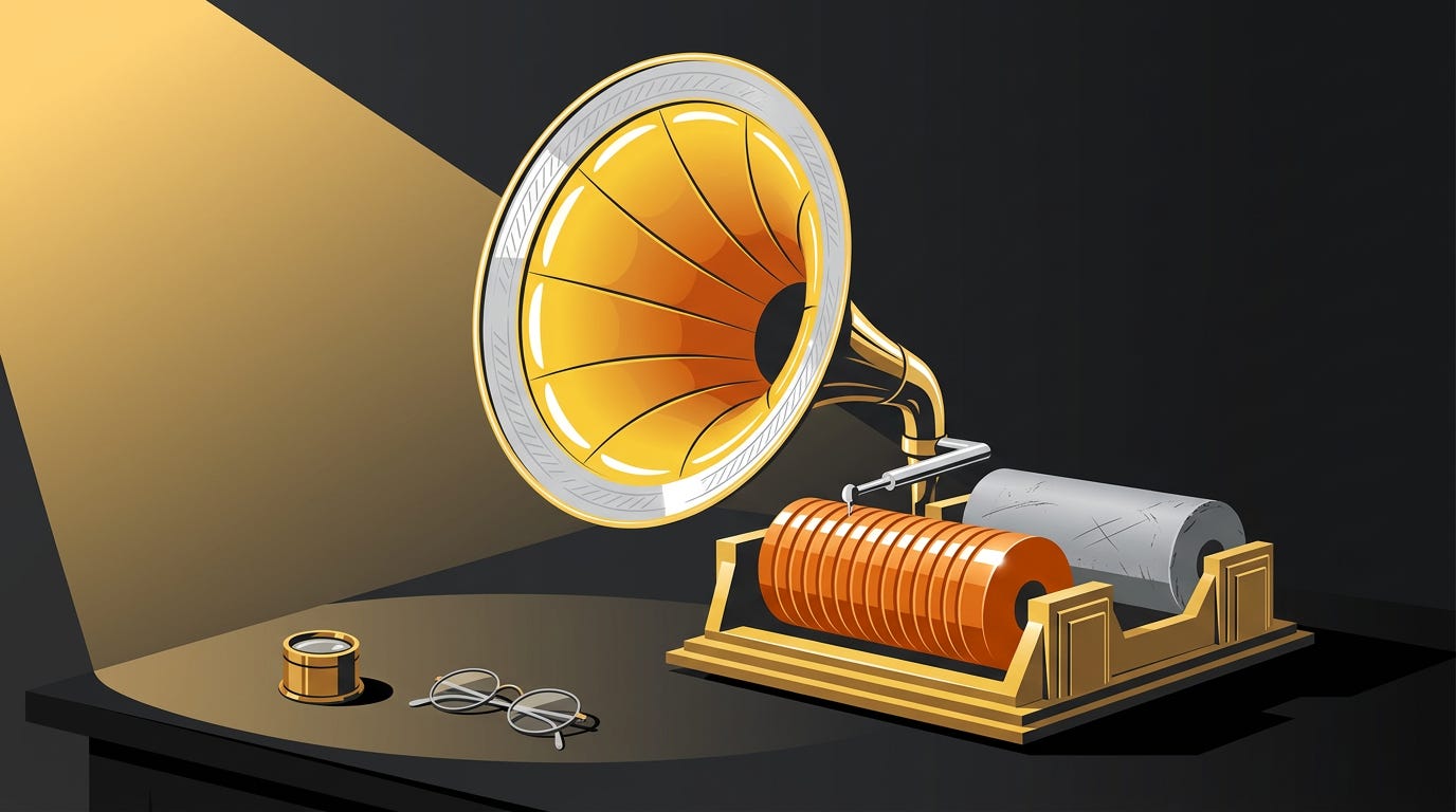 The same recording, played again: listen for what changed. The same recording, played again: listen for what changed.