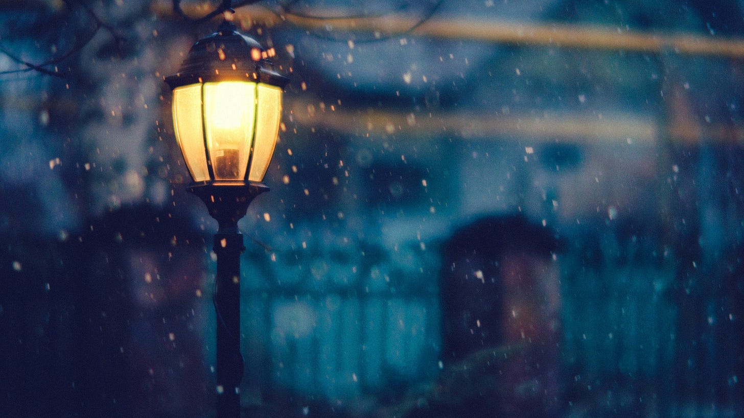 urban, Snow, Lantern Wallpapers HD / Desktop and Mobile Backgrounds