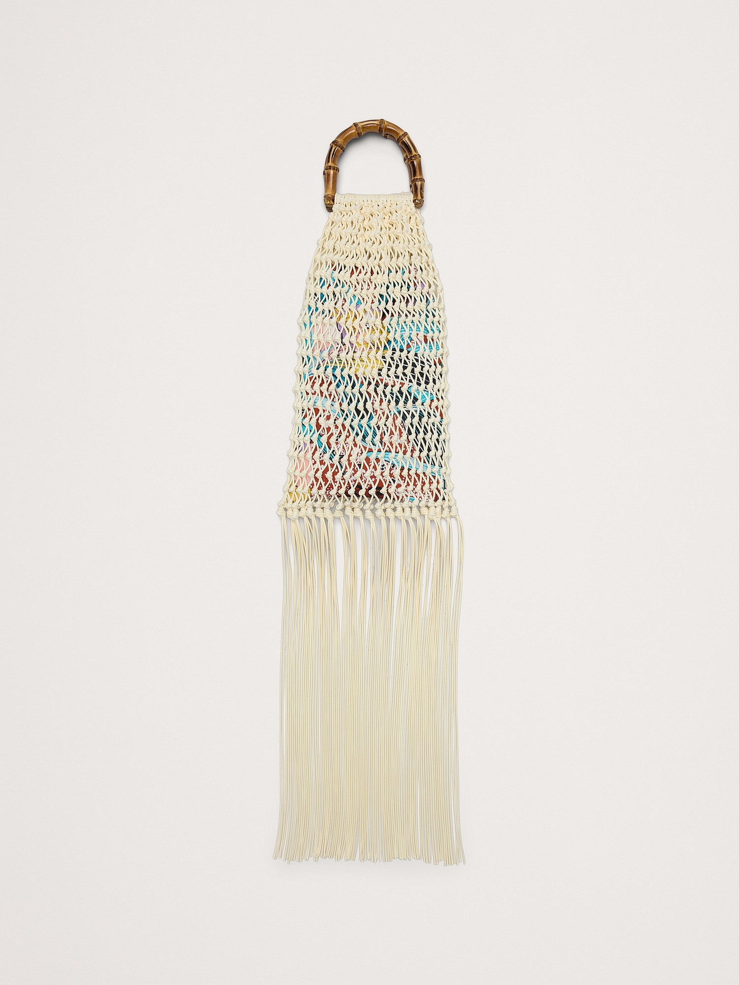 The White Lotus Waxed Cord Macramé Bag The White Lotus Waxed Cord Macramé Bag