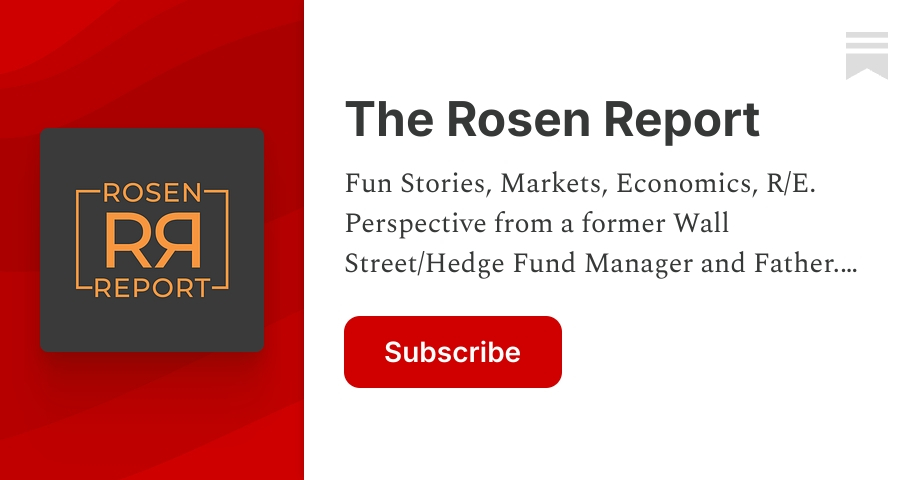 The Rosen Report | Substack
