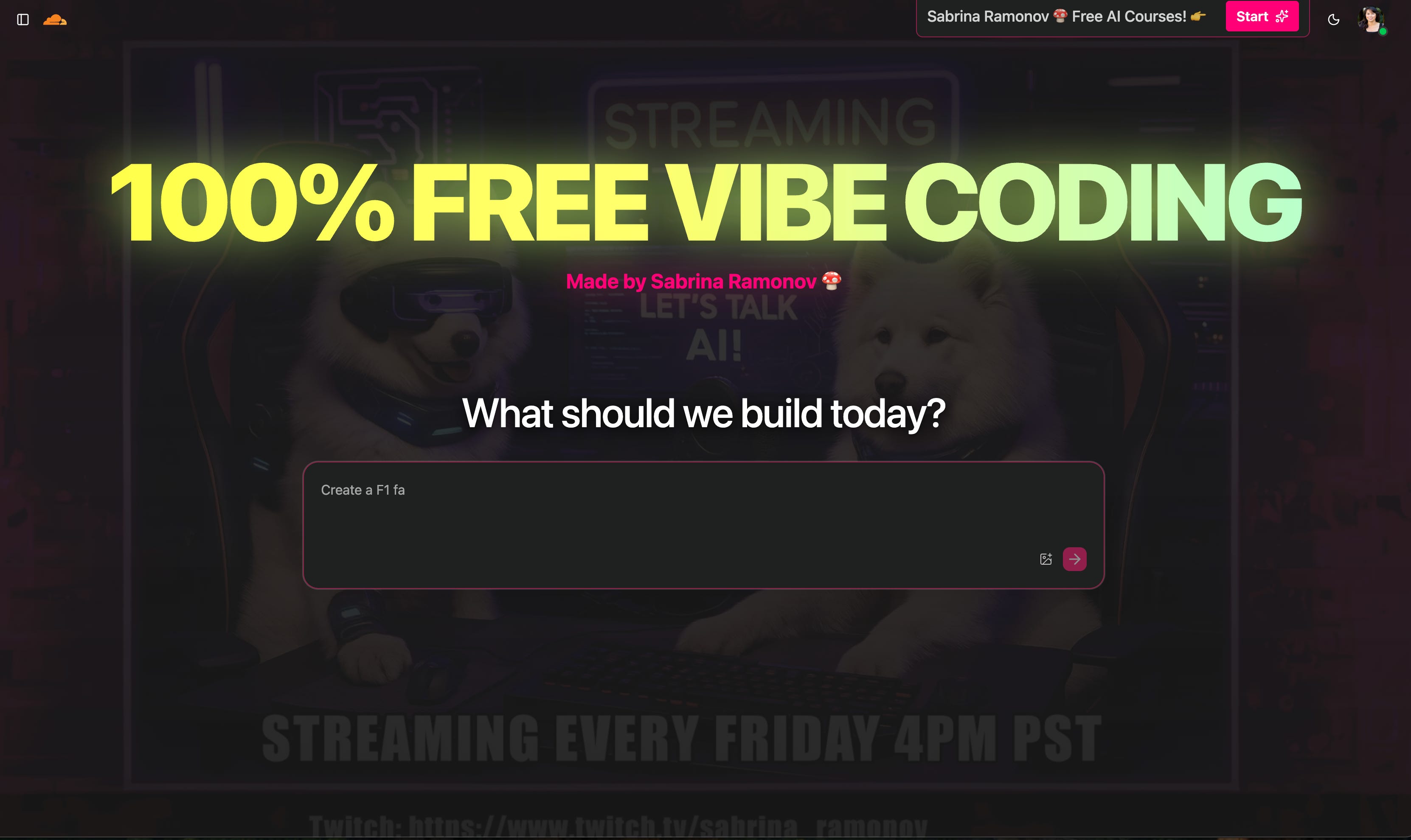The best FREE vibe coding tool - FreeVibeCode.AI